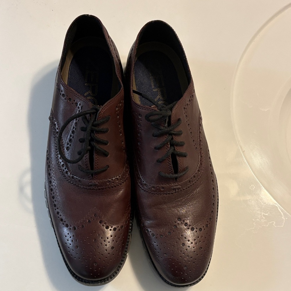 Men's Burgandy Cole Haan Zero Grand Shoes size 13
